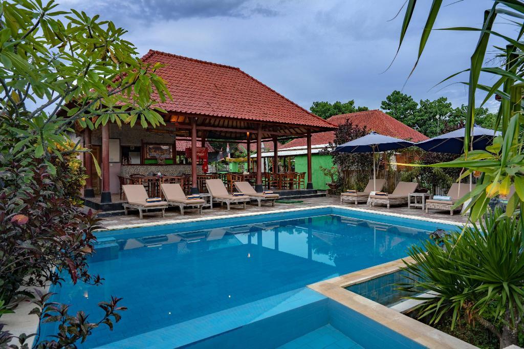 G LUna Huts by WizZeLa Lembongan Exterior foto
