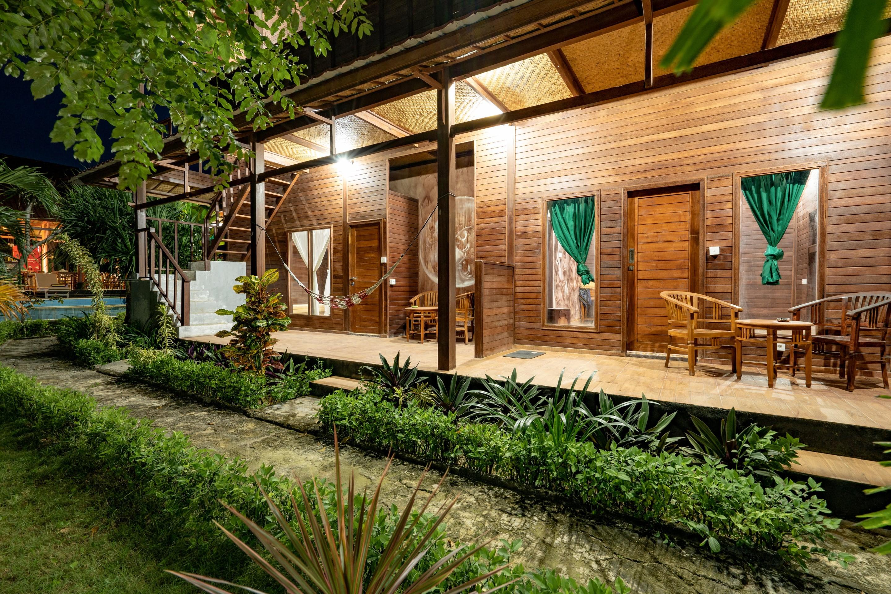 G LUna Huts by WizZeLa Lembongan Exterior foto