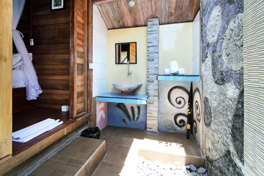 G LUna Huts by WizZeLa Lembongan Exterior foto