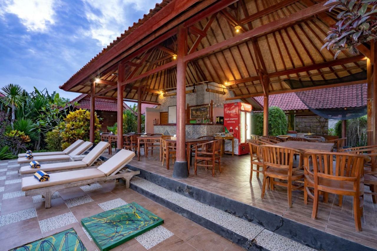 G LUna Huts by WizZeLa Lembongan Exterior foto