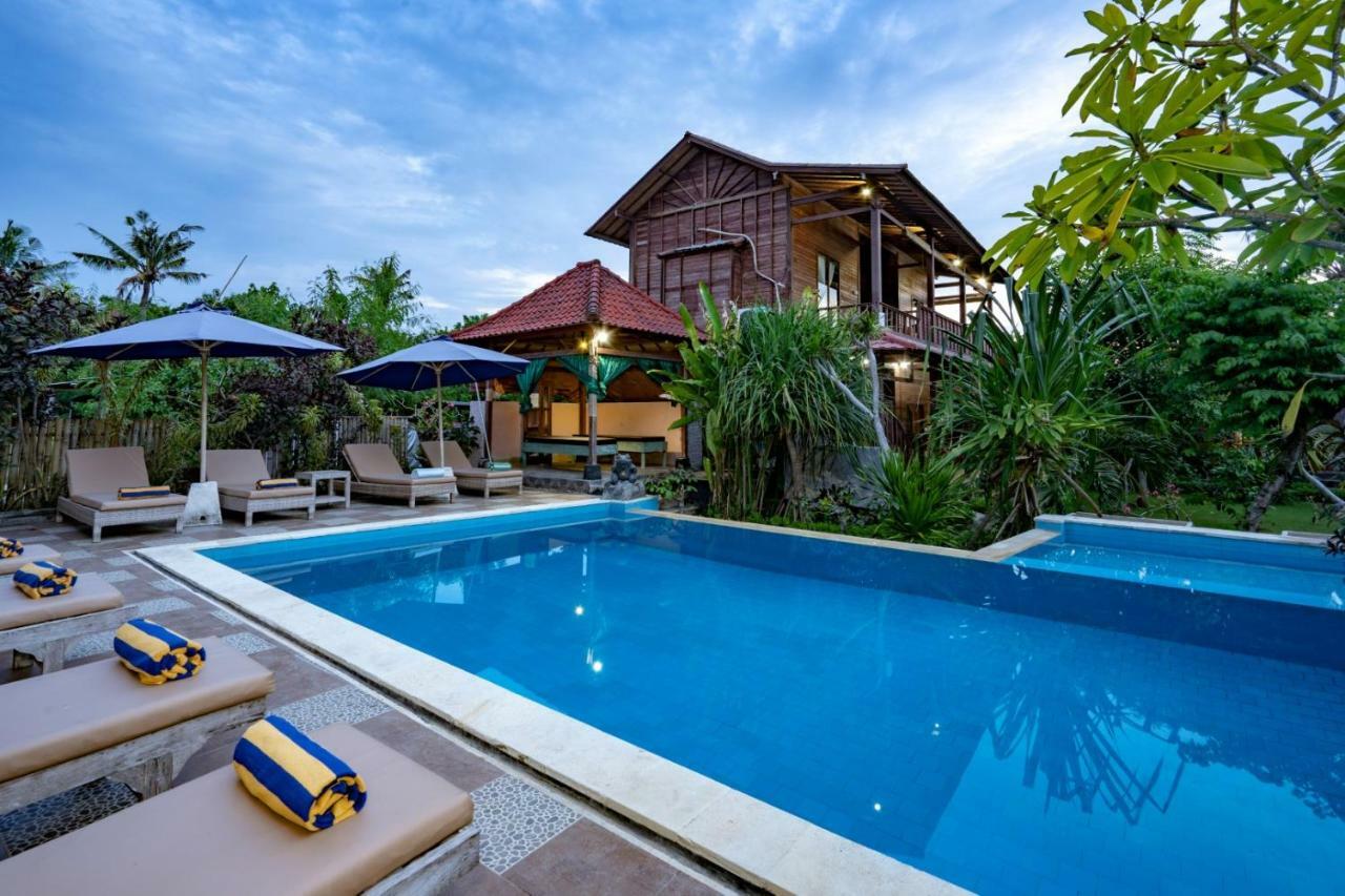 G LUna Huts by WizZeLa Lembongan Exterior foto