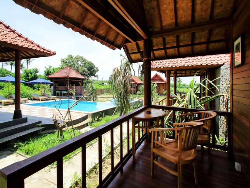 G LUna Huts by WizZeLa Lembongan Exterior foto