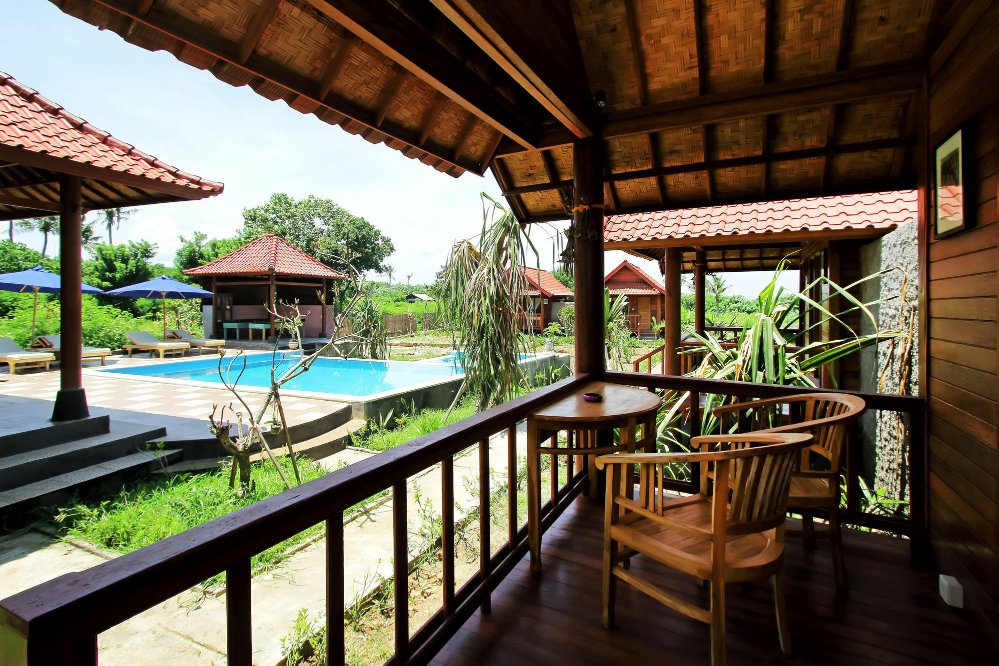G LUna Huts by WizZeLa Lembongan Exterior foto