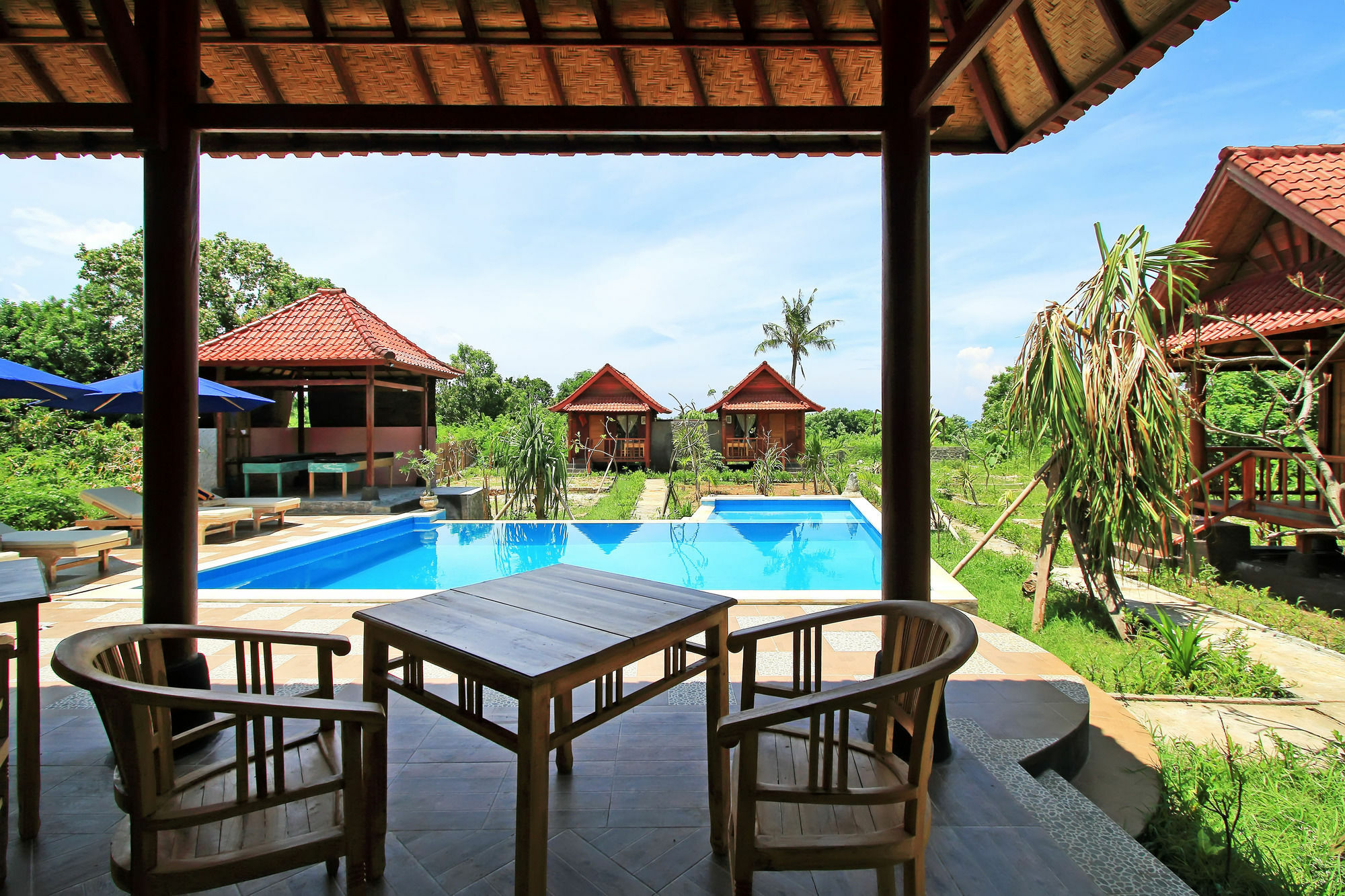 G LUna Huts by WizZeLa Lembongan Exterior foto