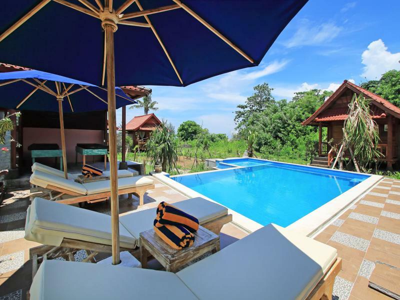 G LUna Huts by WizZeLa Lembongan Exterior foto